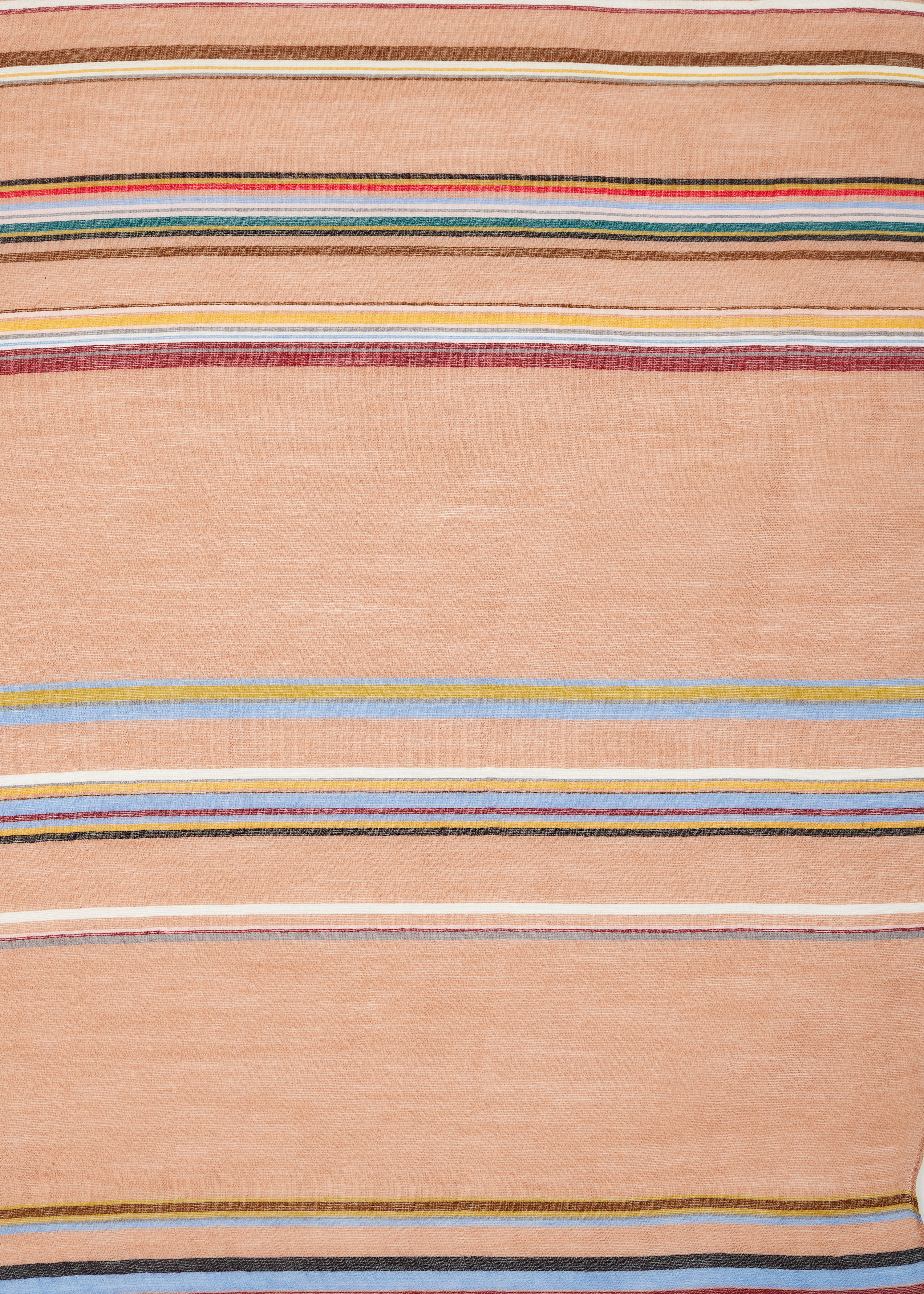 Women's 'Signature Stripe' Silk-Blend Scarf