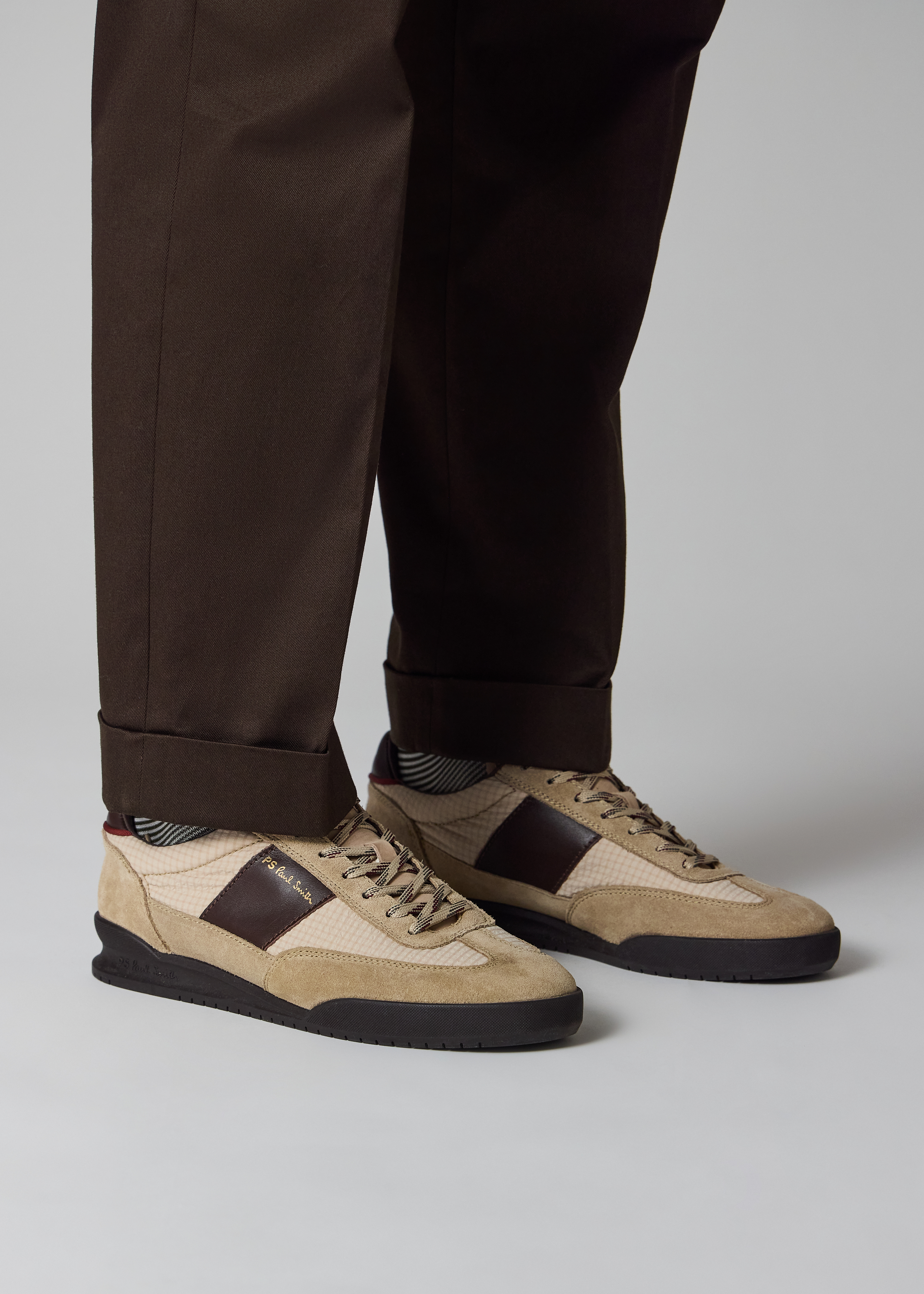 Beige 'Dover' Trainers