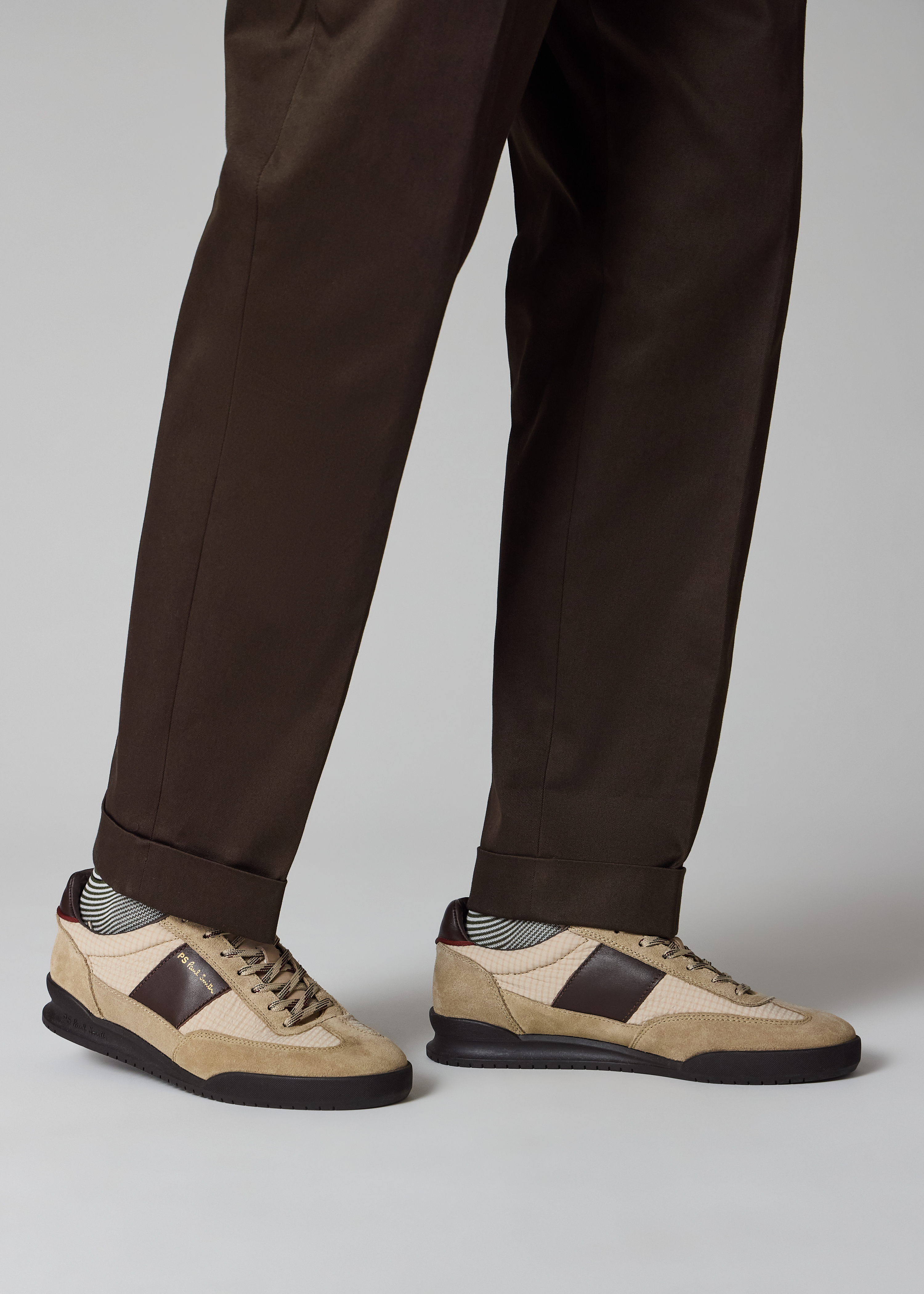 Beige 'Dover' Trainers