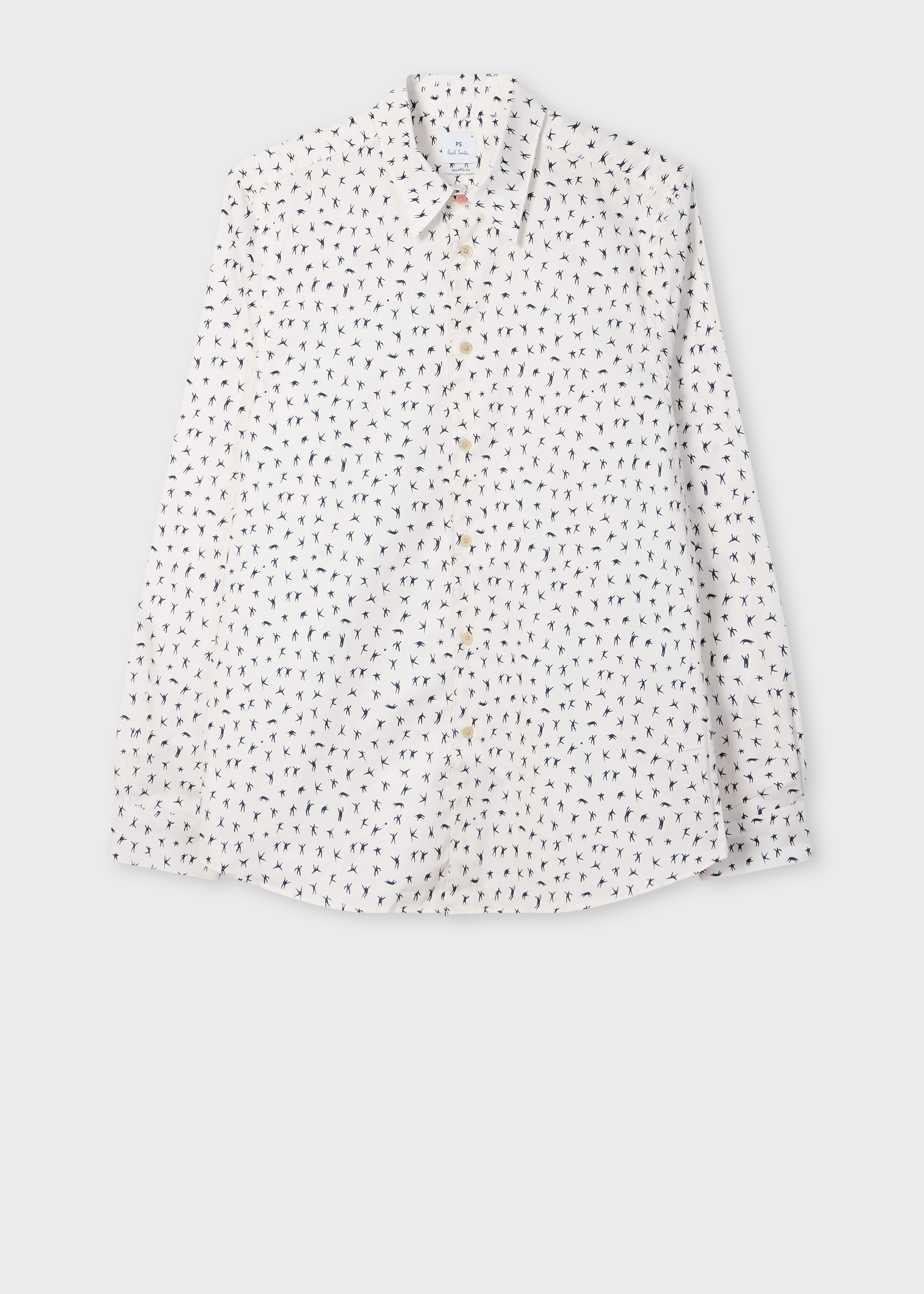 Cotton 'People' Tailored-Fit Shirt