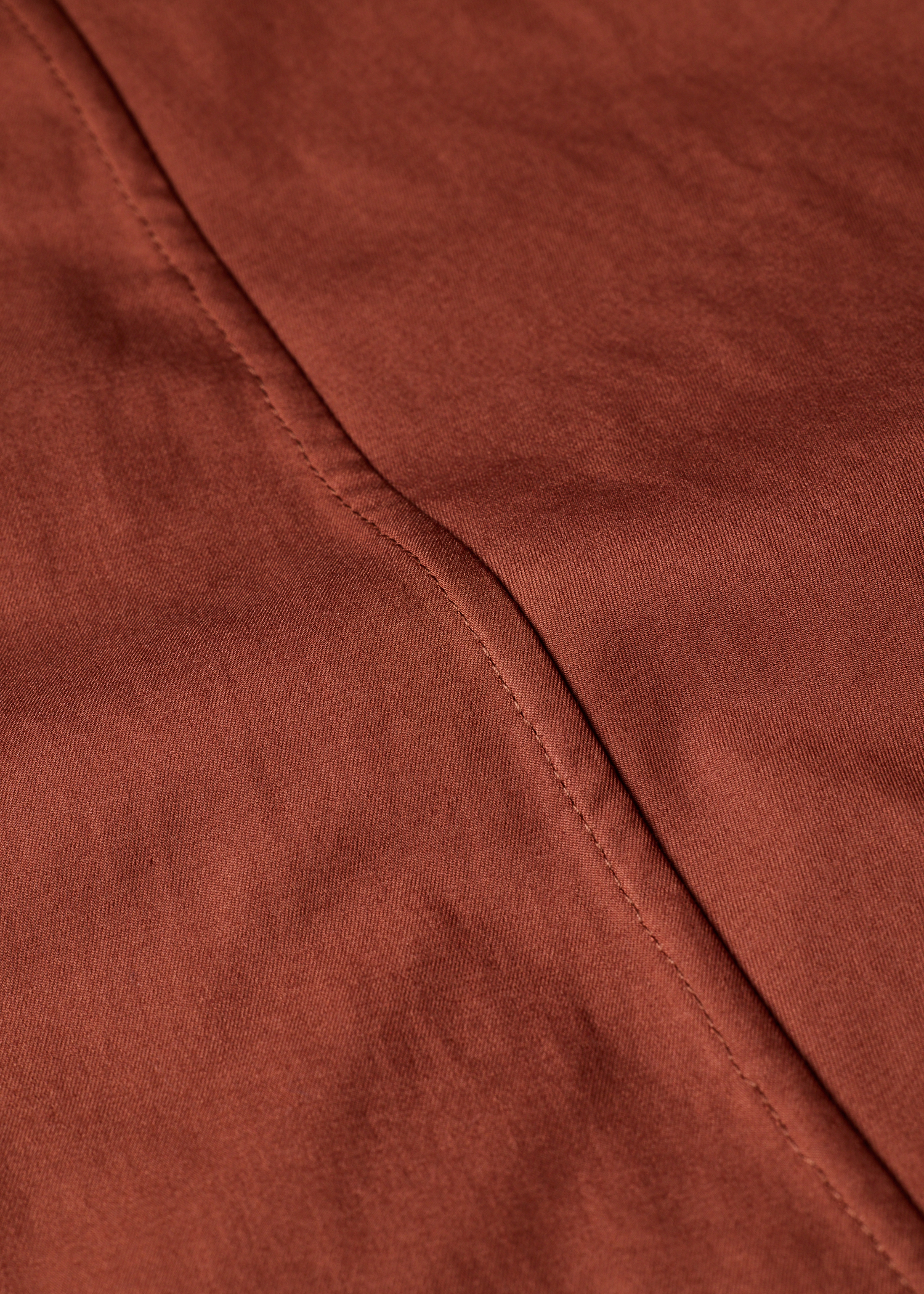 Women's 'Rust' Drawstring Waist Skirt