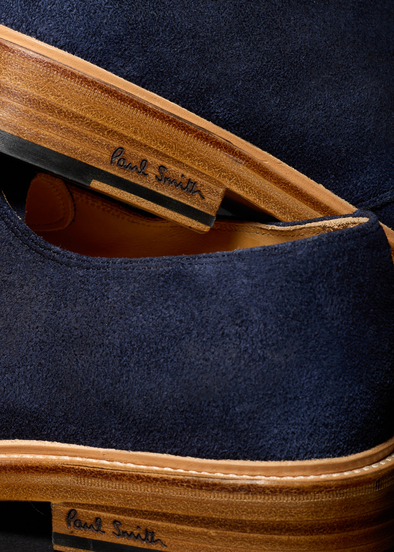 Blue Suede 'Sheridan' Shoes