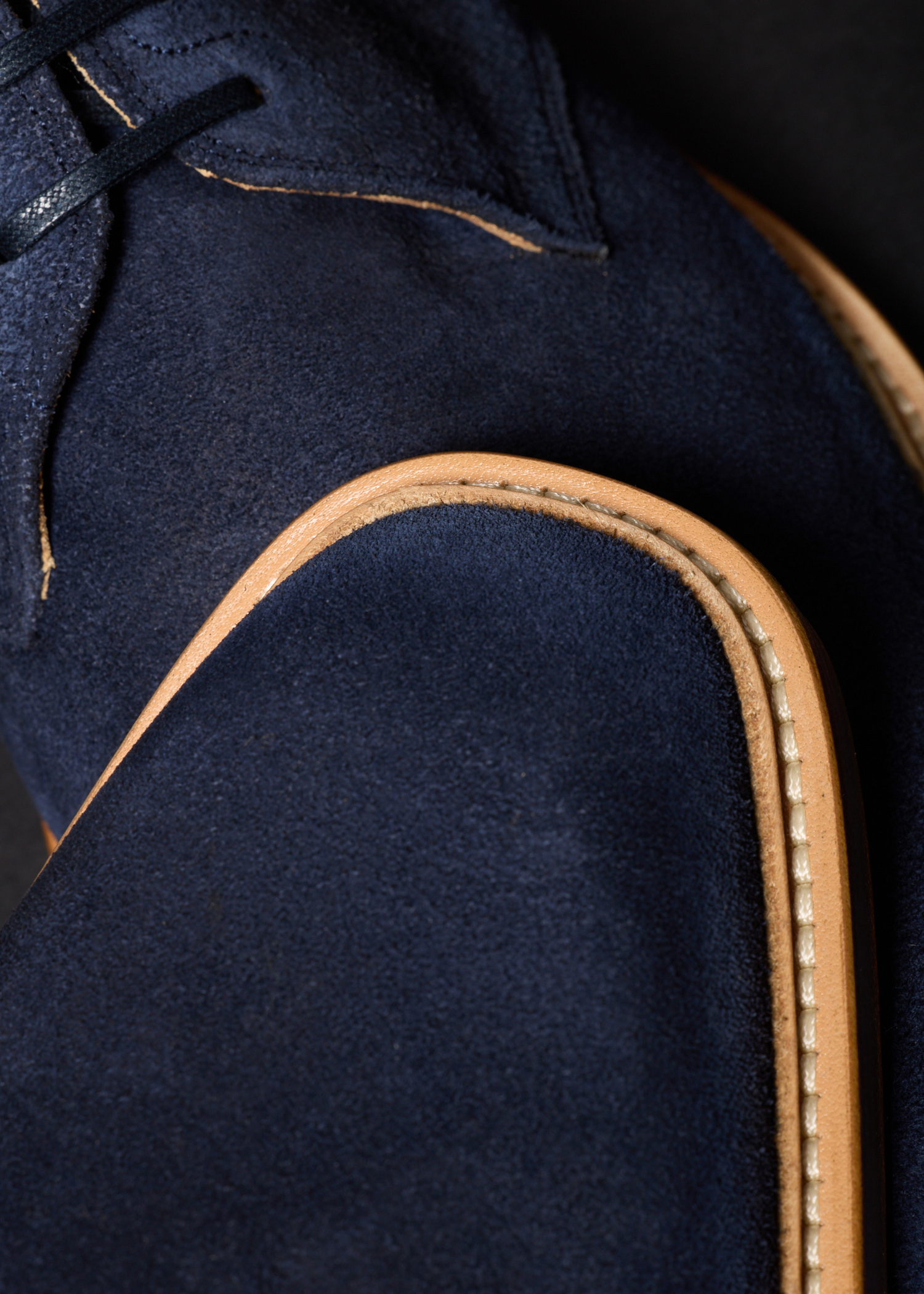 Blue Suede 'Sheridan' Shoes