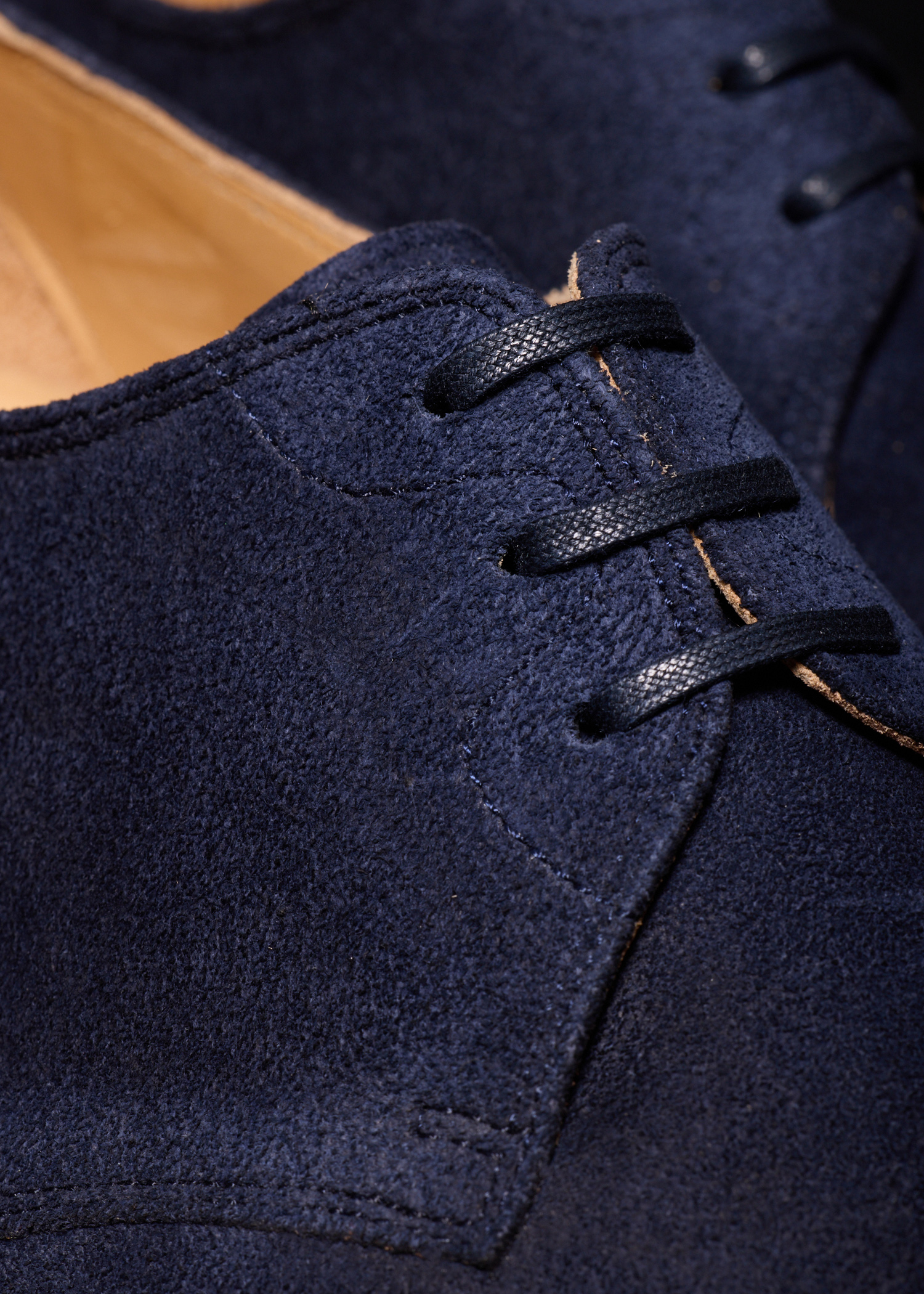 Blue Suede 'Sheridan' Shoes