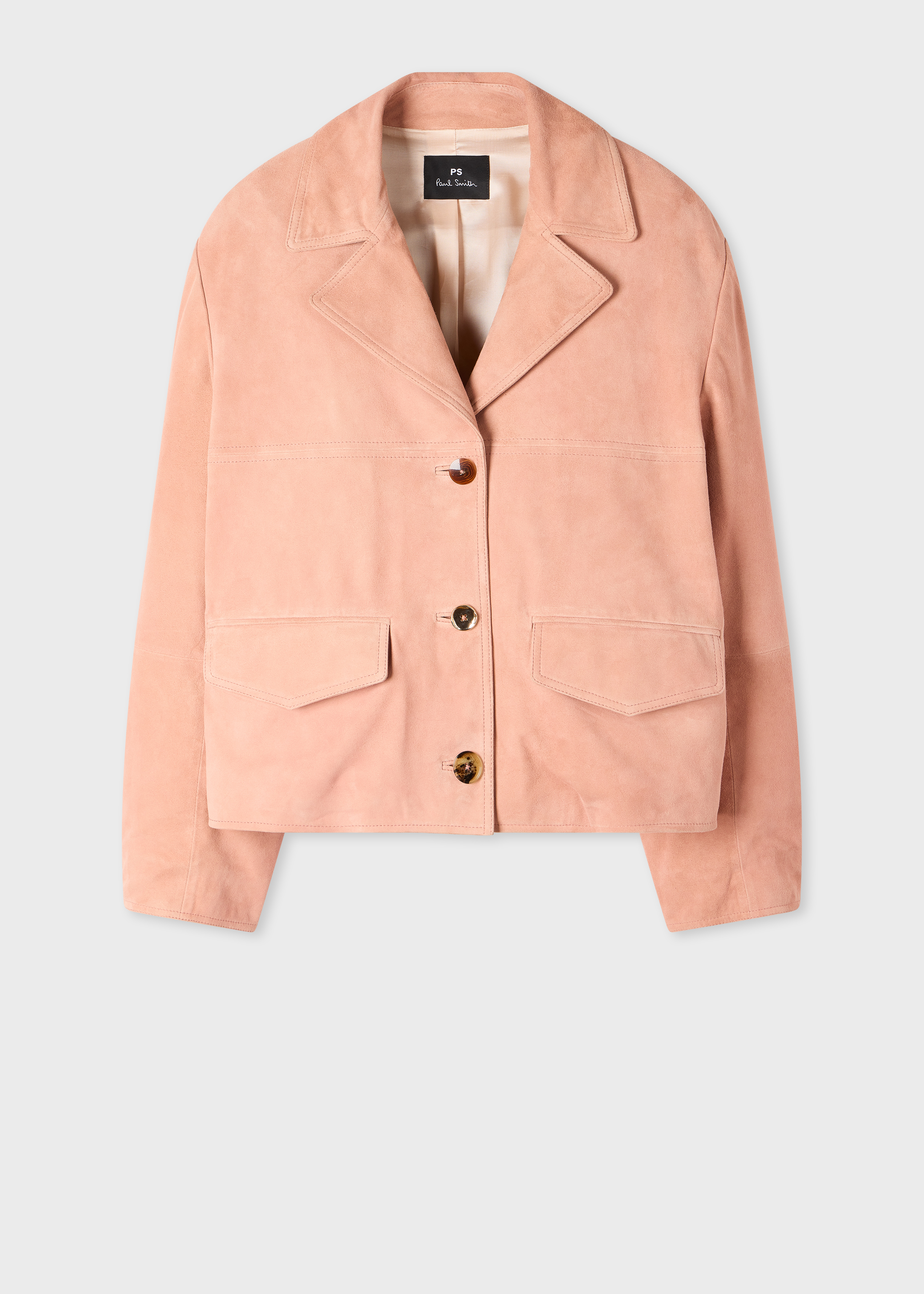 Women's Pink Suede Jacket