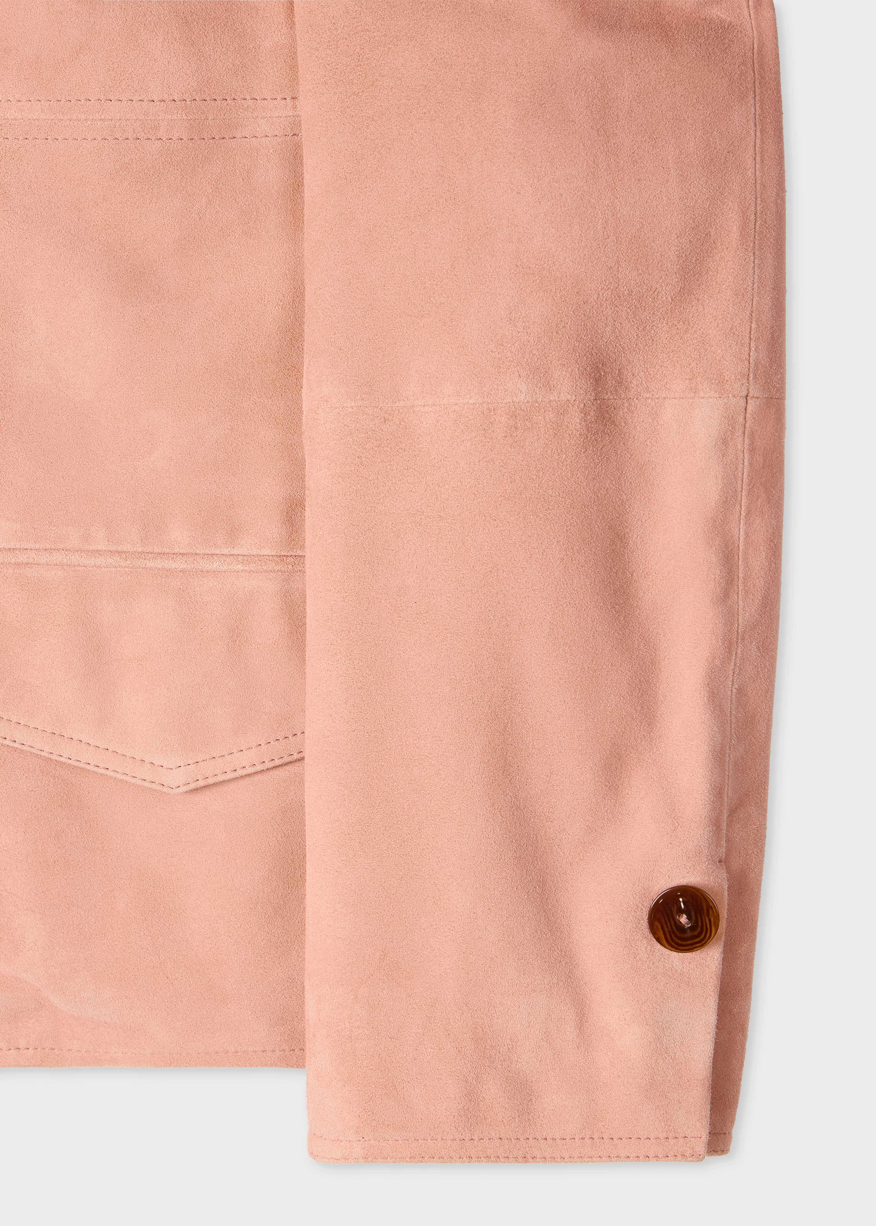 Women's Pink Suede Jacket