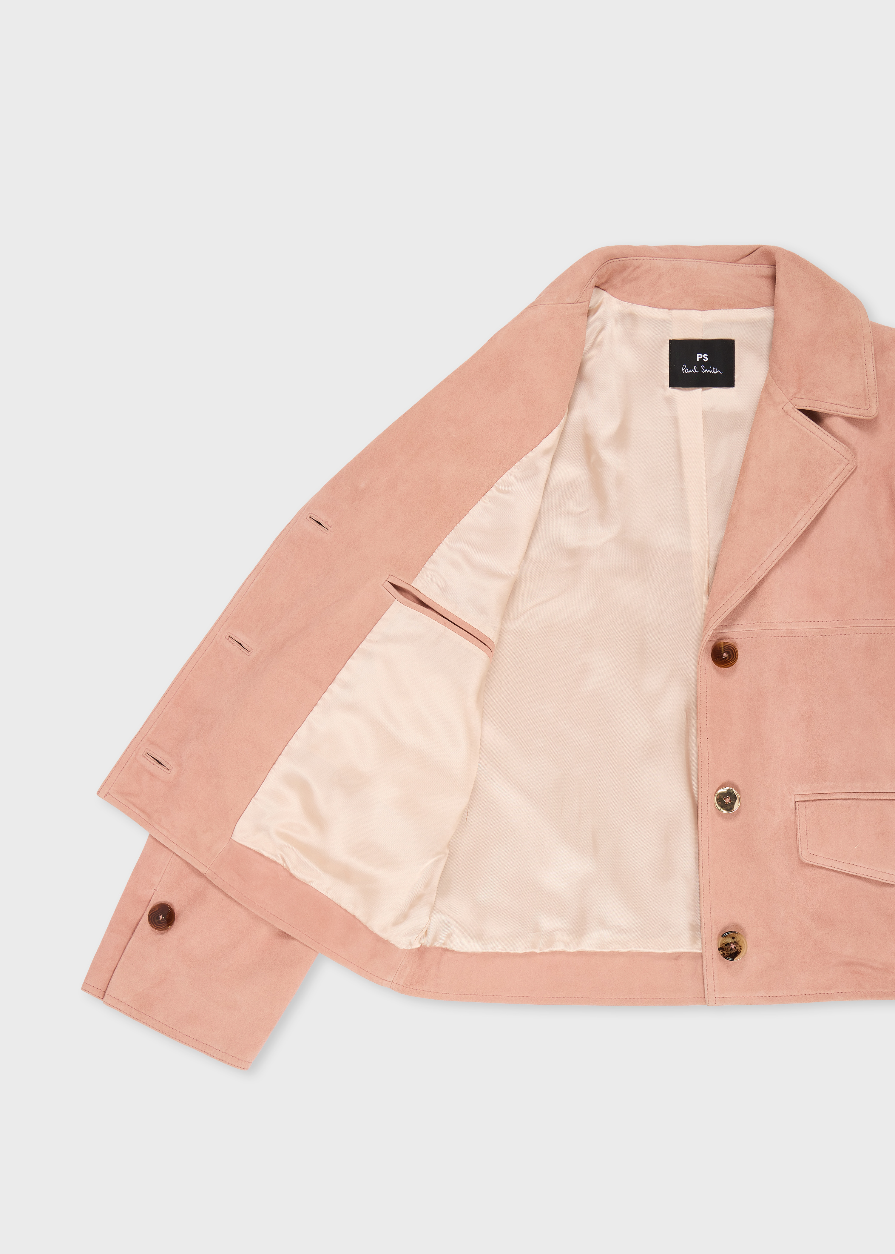 Women's Pink Suede Jacket