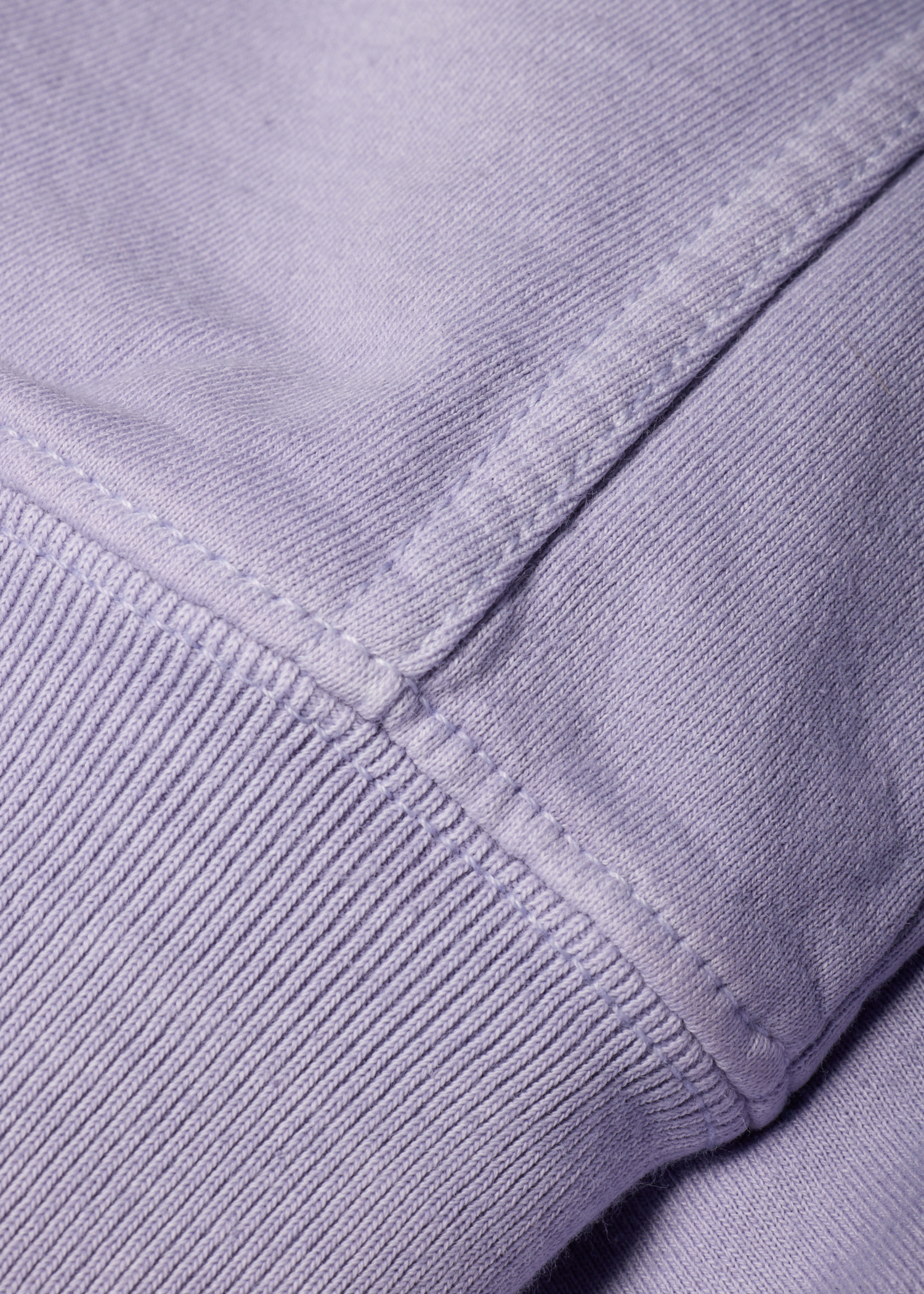 Mauve 'Happy' Cotton Sweatshirt