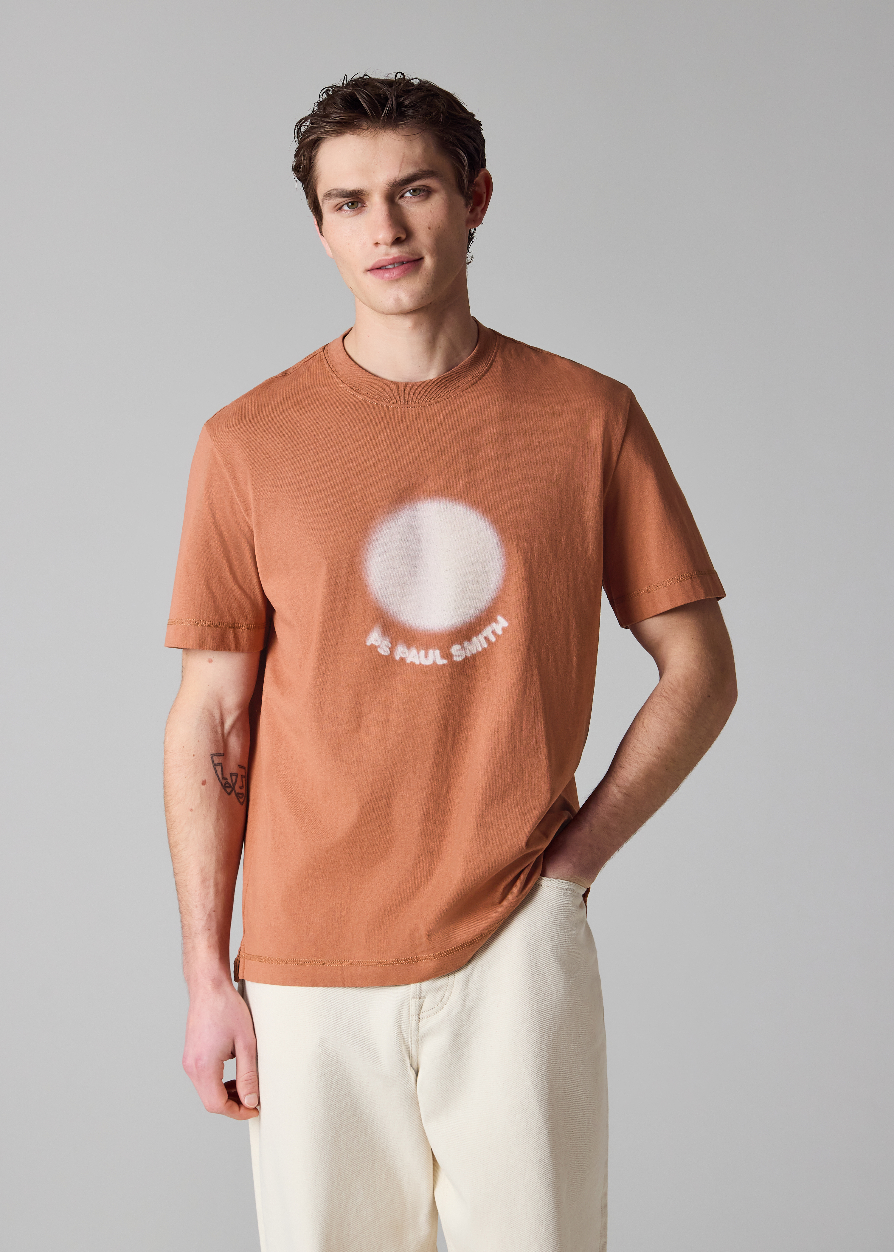 Rust 'Sun Spot' Print T-Shirt