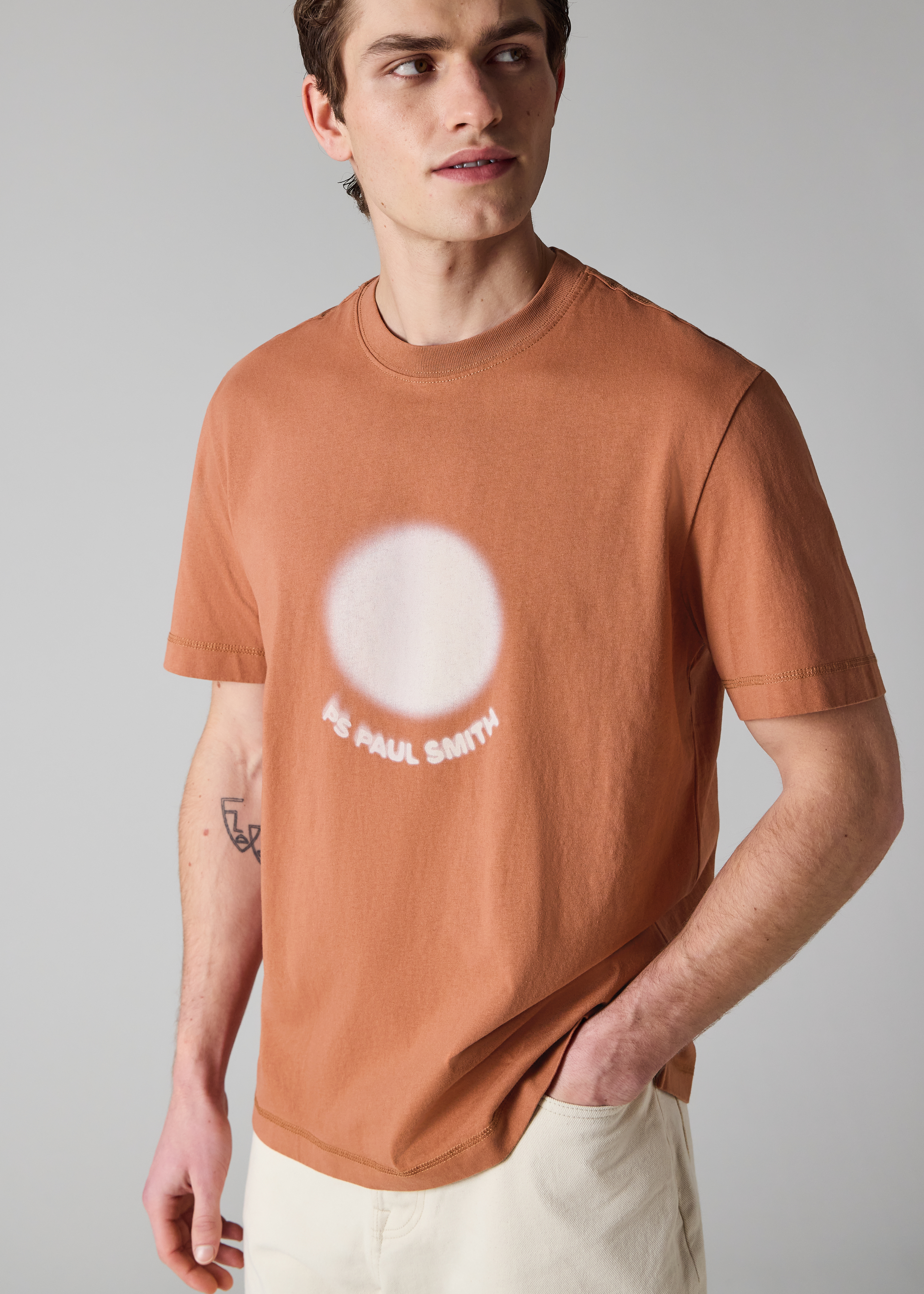 Rust 'Sun Spot' Print T-Shirt