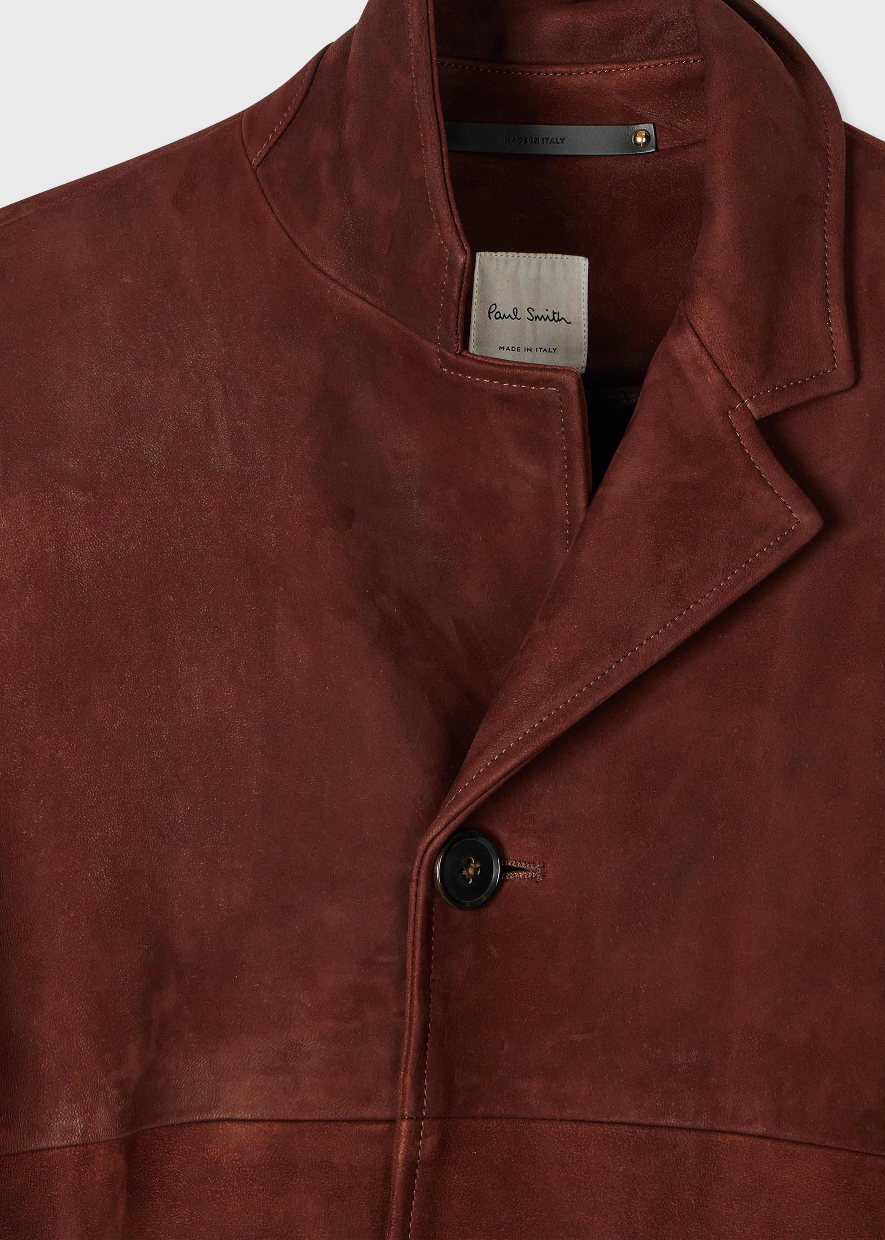 Brown Nubuck Leather Jacket