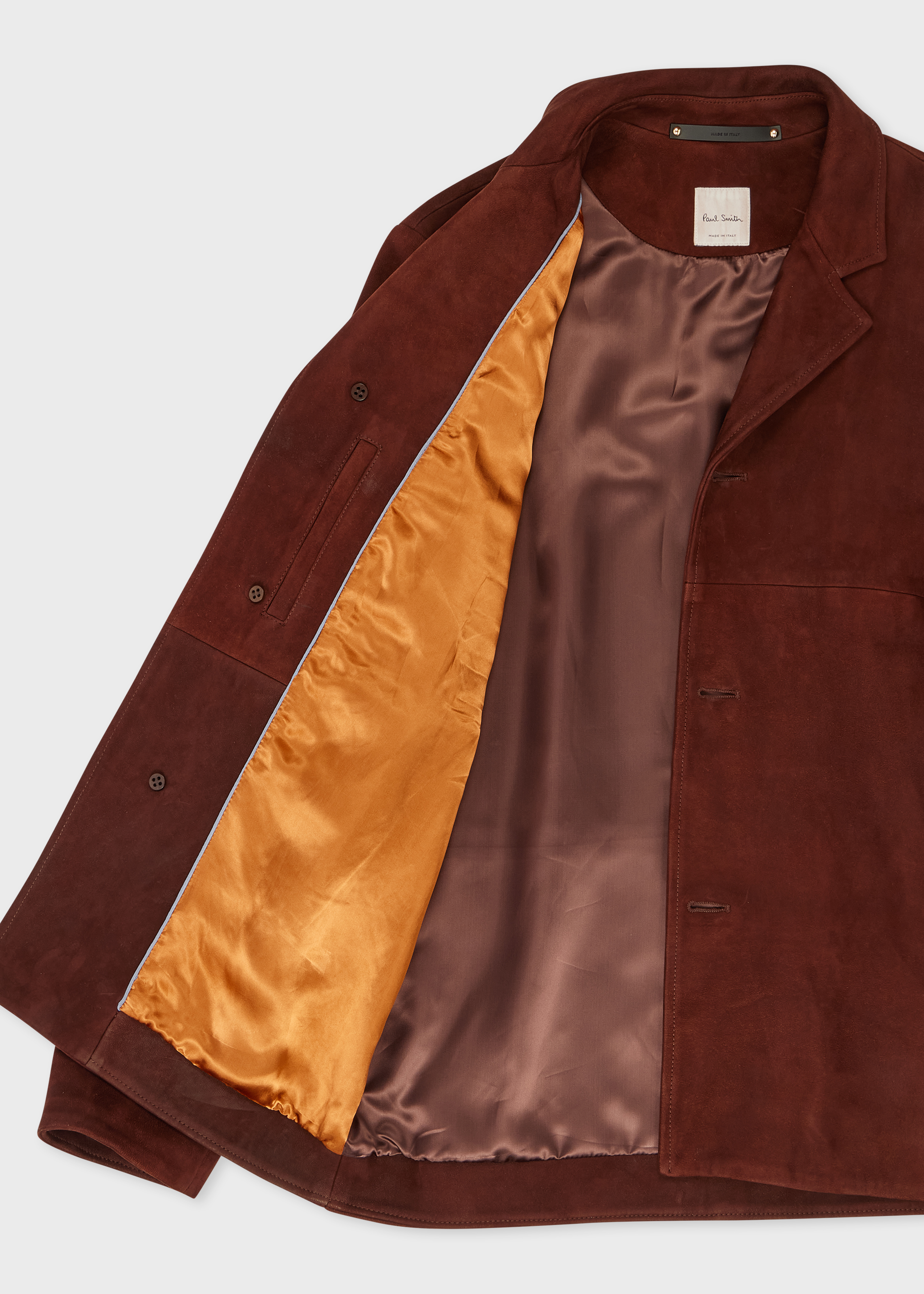 Brown Nubuck Leather Jacket