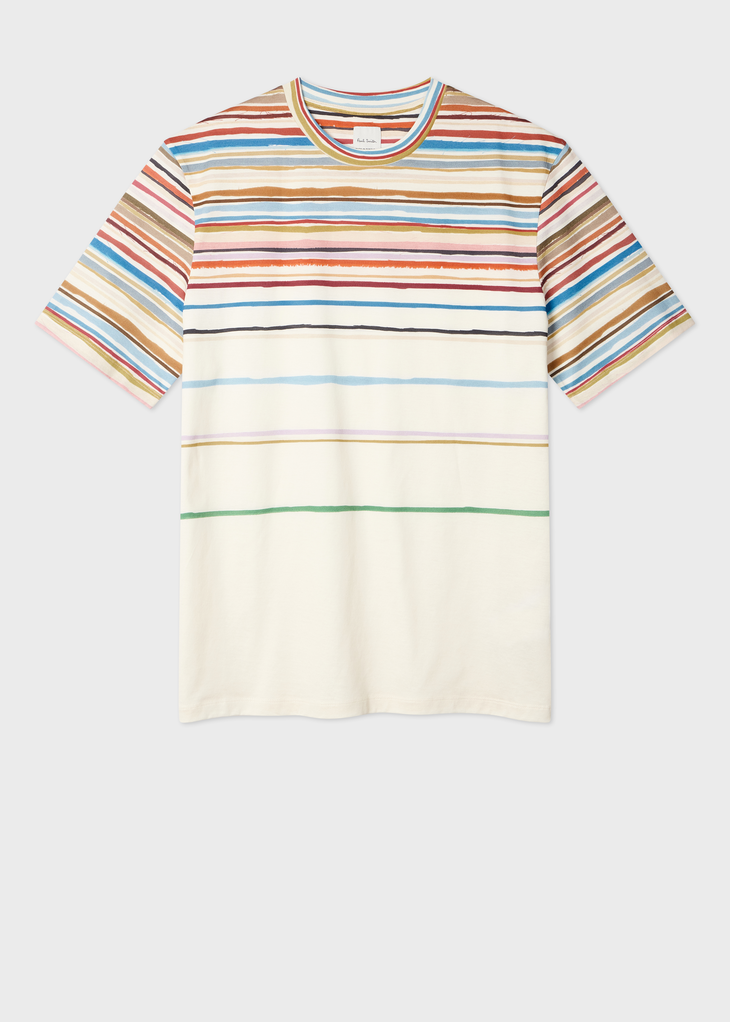 Ecru 'Cairo Stripe' T-Shirt