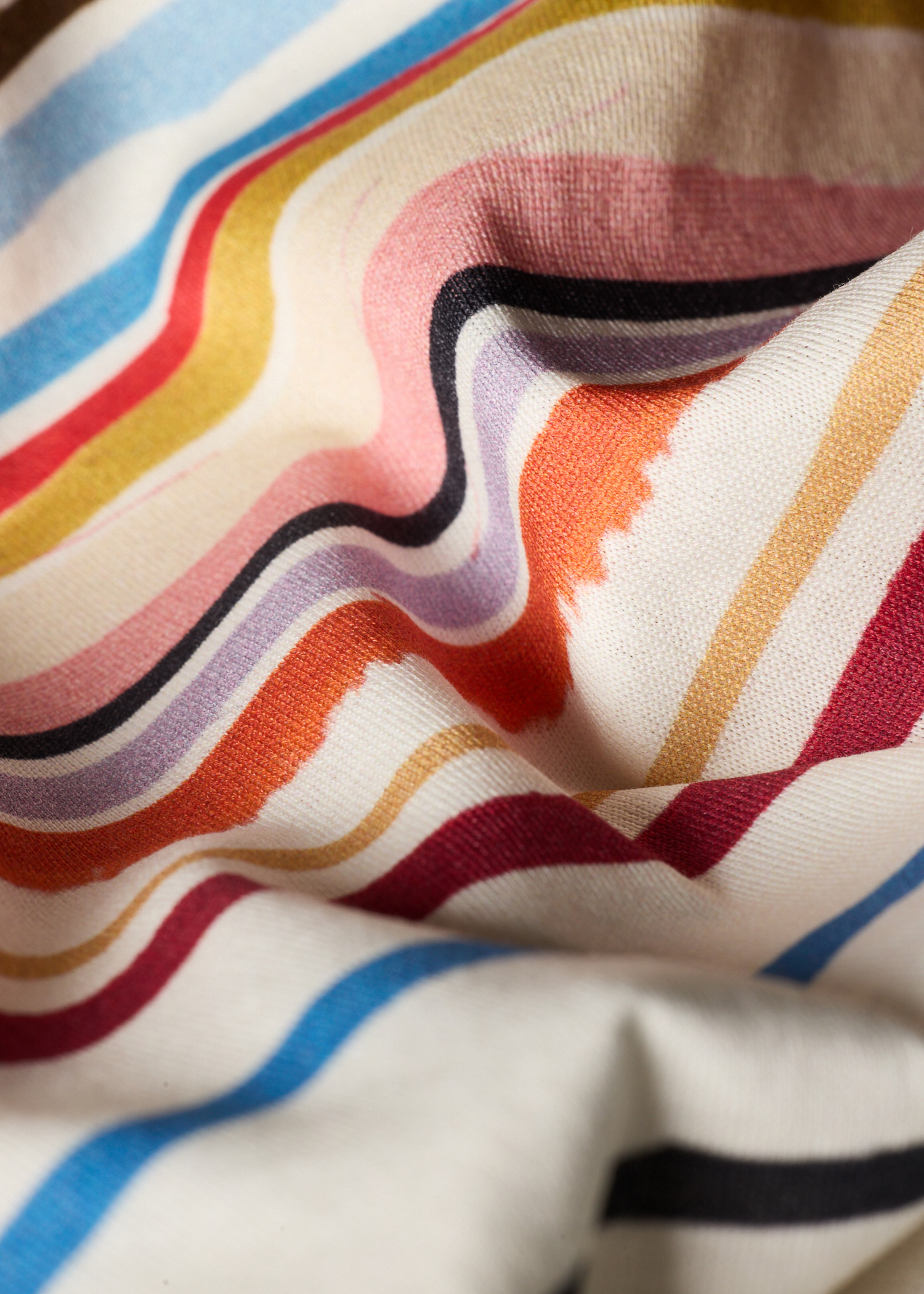 Ecru 'Cairo Stripe' T-Shirt