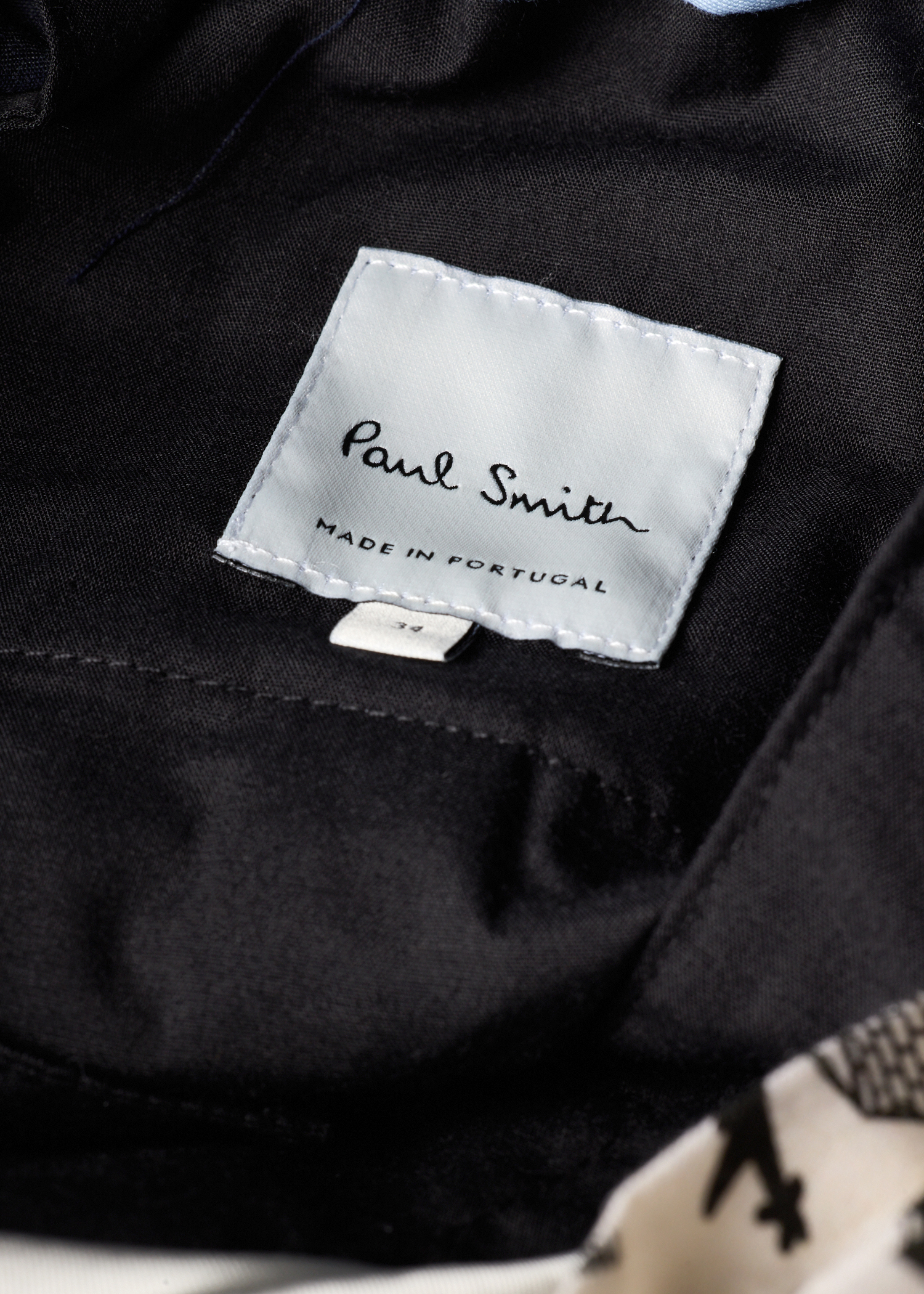 Washed Navy Cotton-Lyocell Tie-Waist Trousers