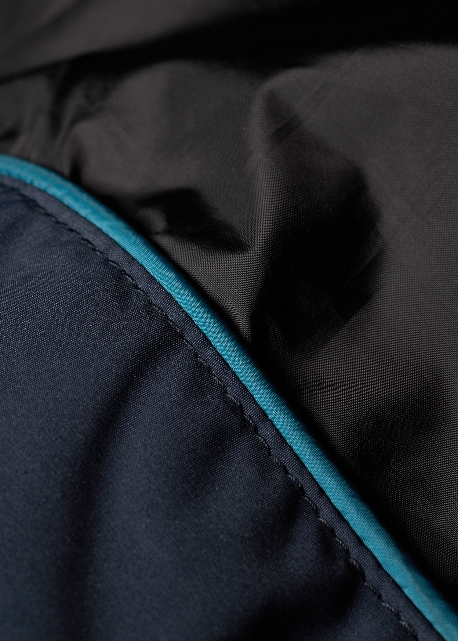Navy Lightweight Lined Mac