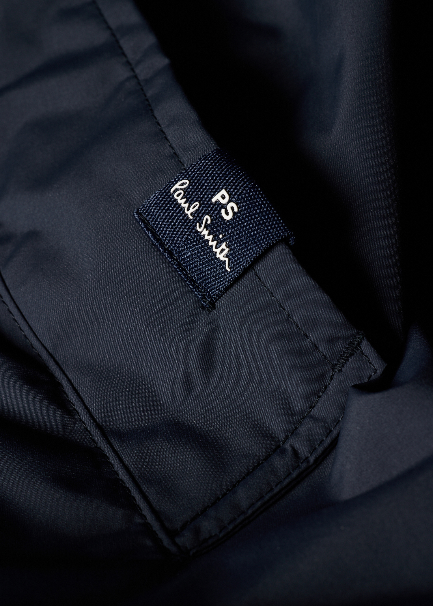 Navy Lightweight Lined Mac