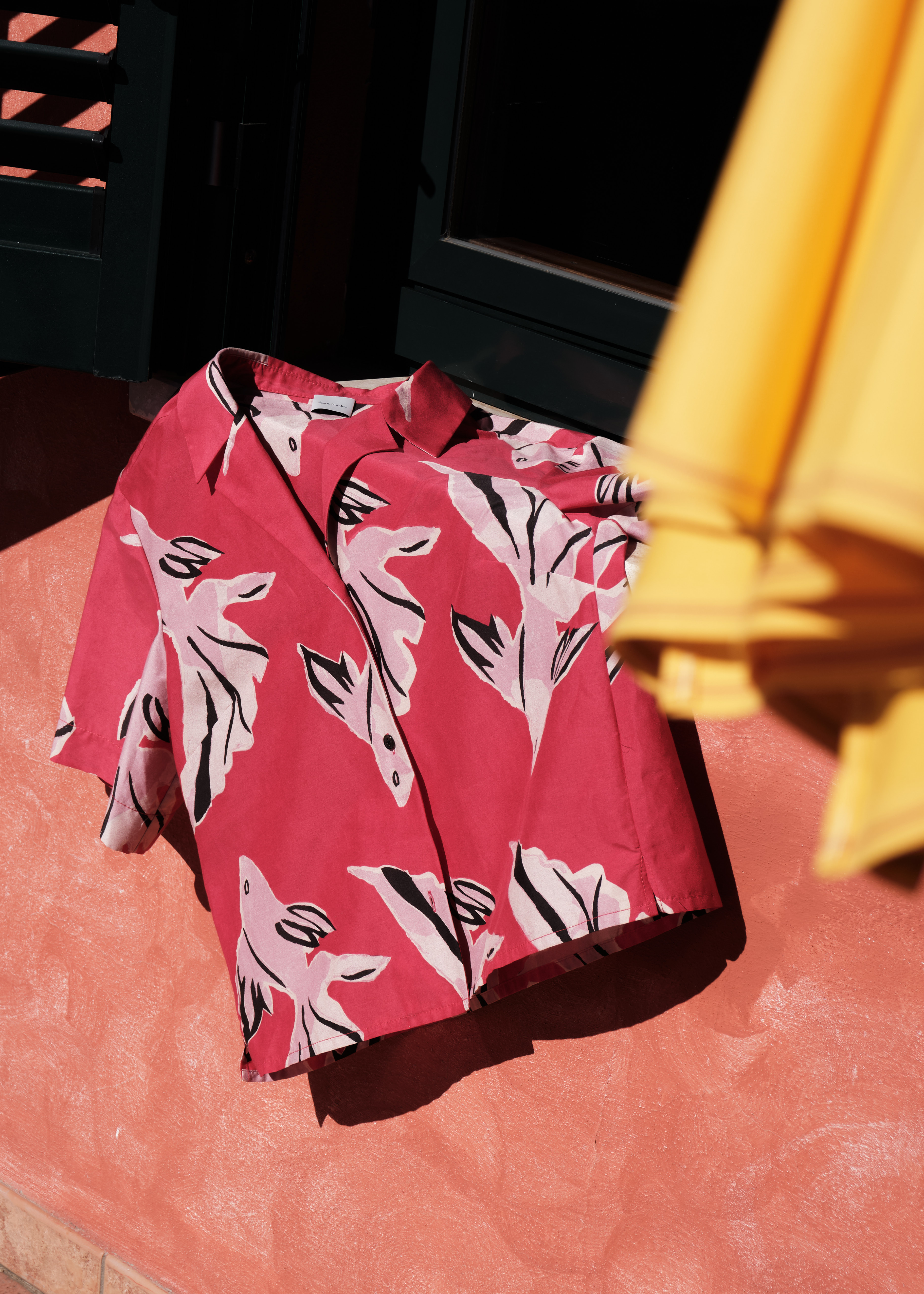 Women's Cotton-Silk 'Le Peche Fish' Shirt