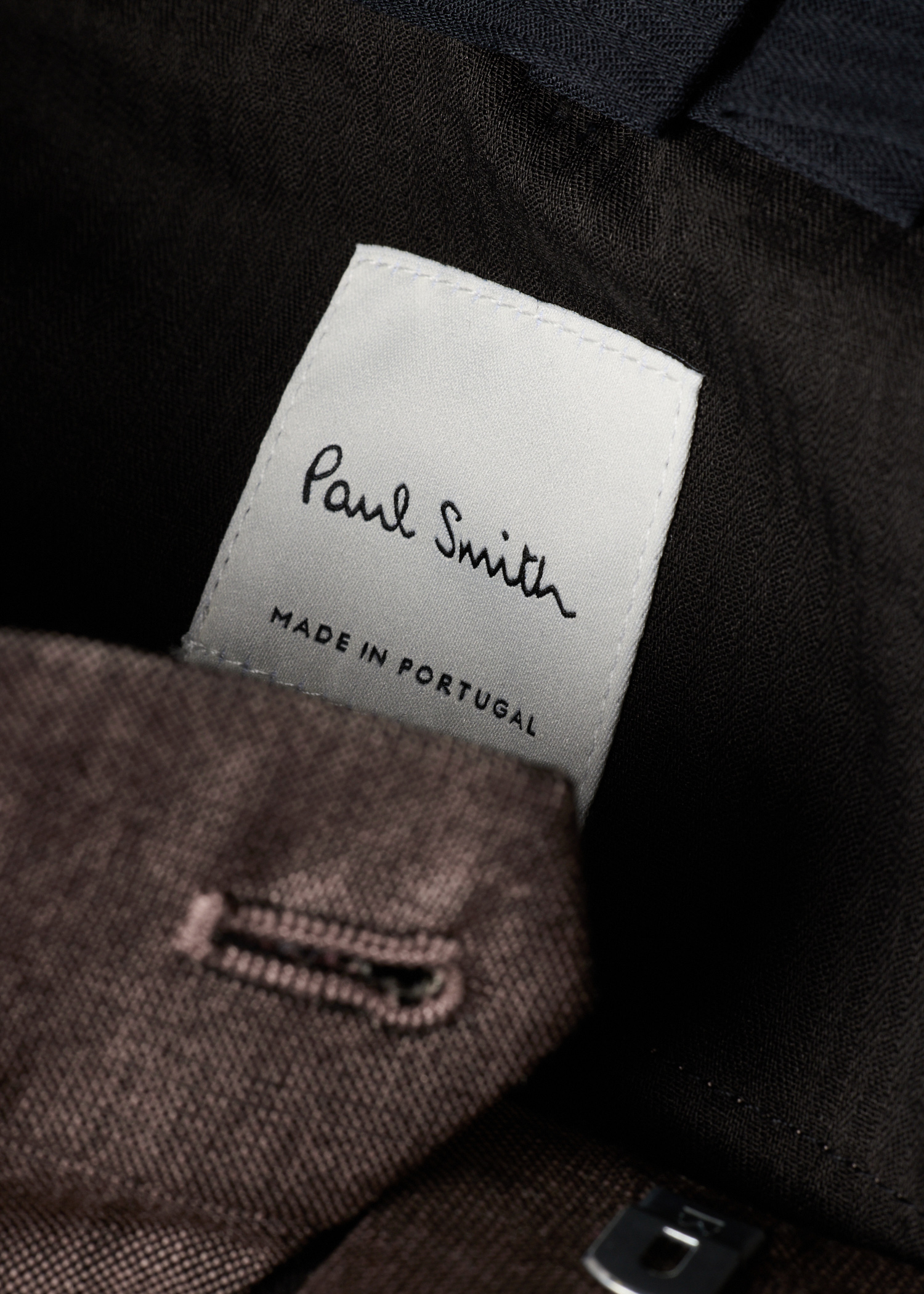 Brown Wool-Mohair Pleated Shorts