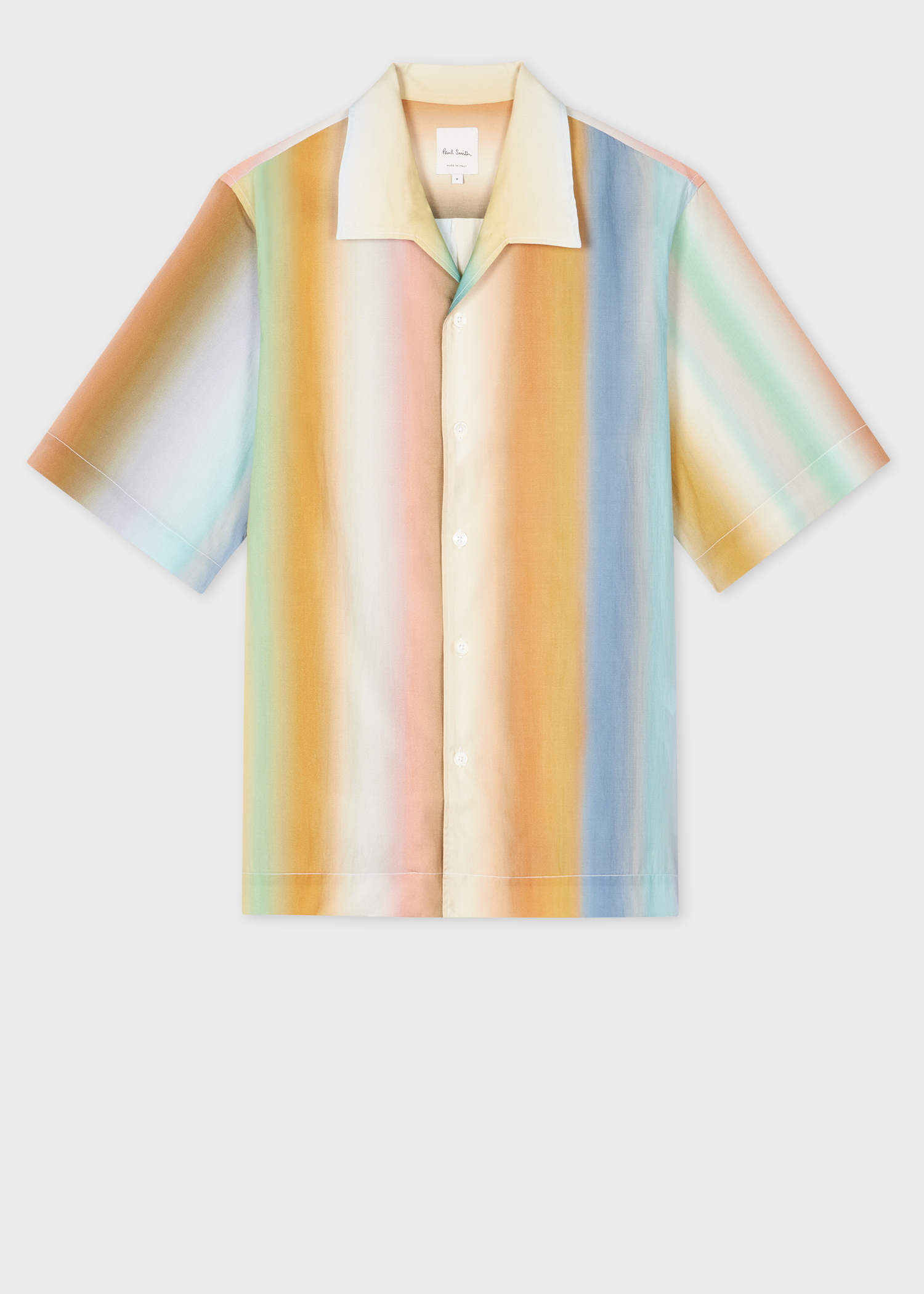 Oversized 'Smith Stripe' Lyocell-Cotton Shirt