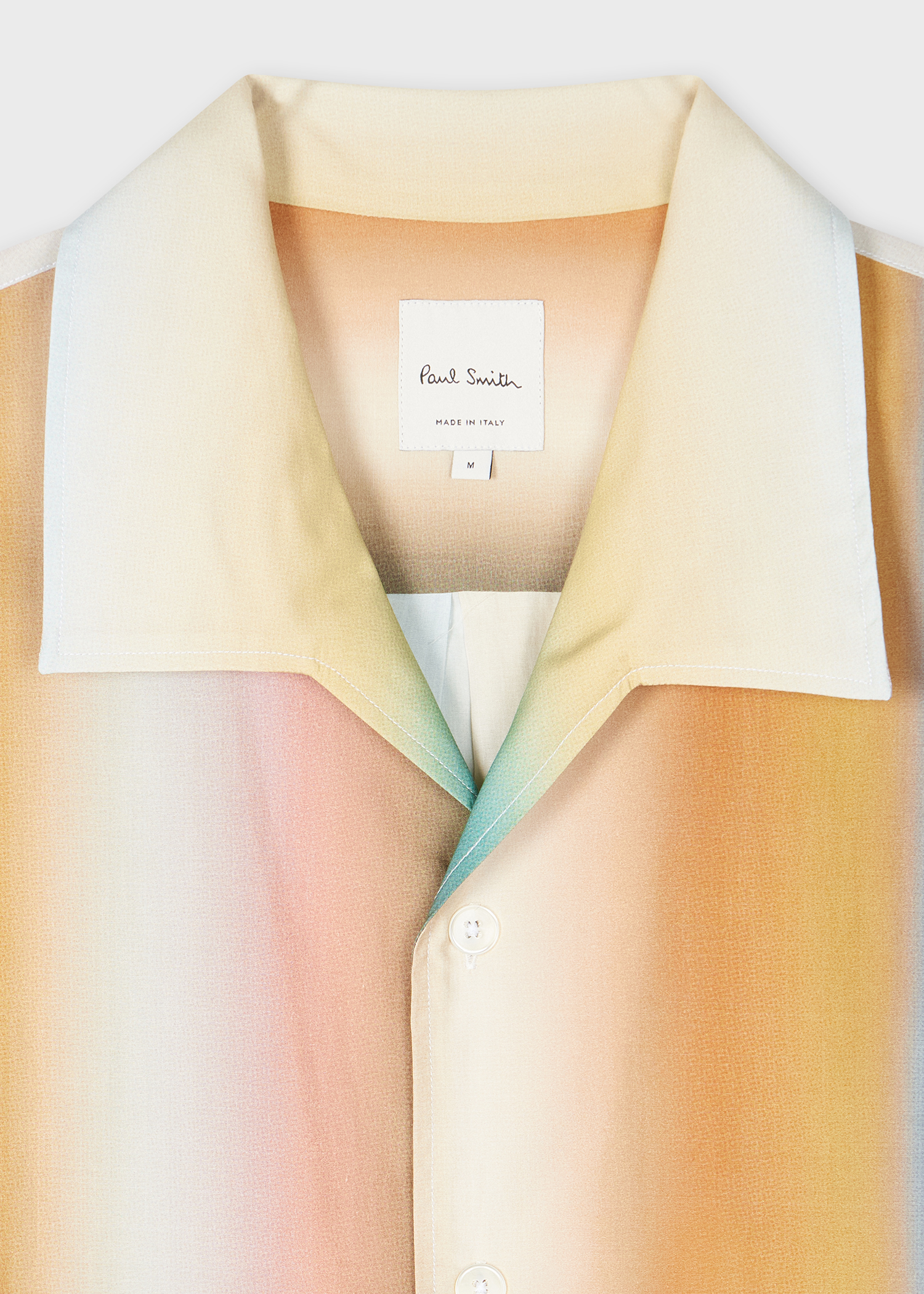 Oversized 'Smith Stripe' Lyocell-Cotton Shirt