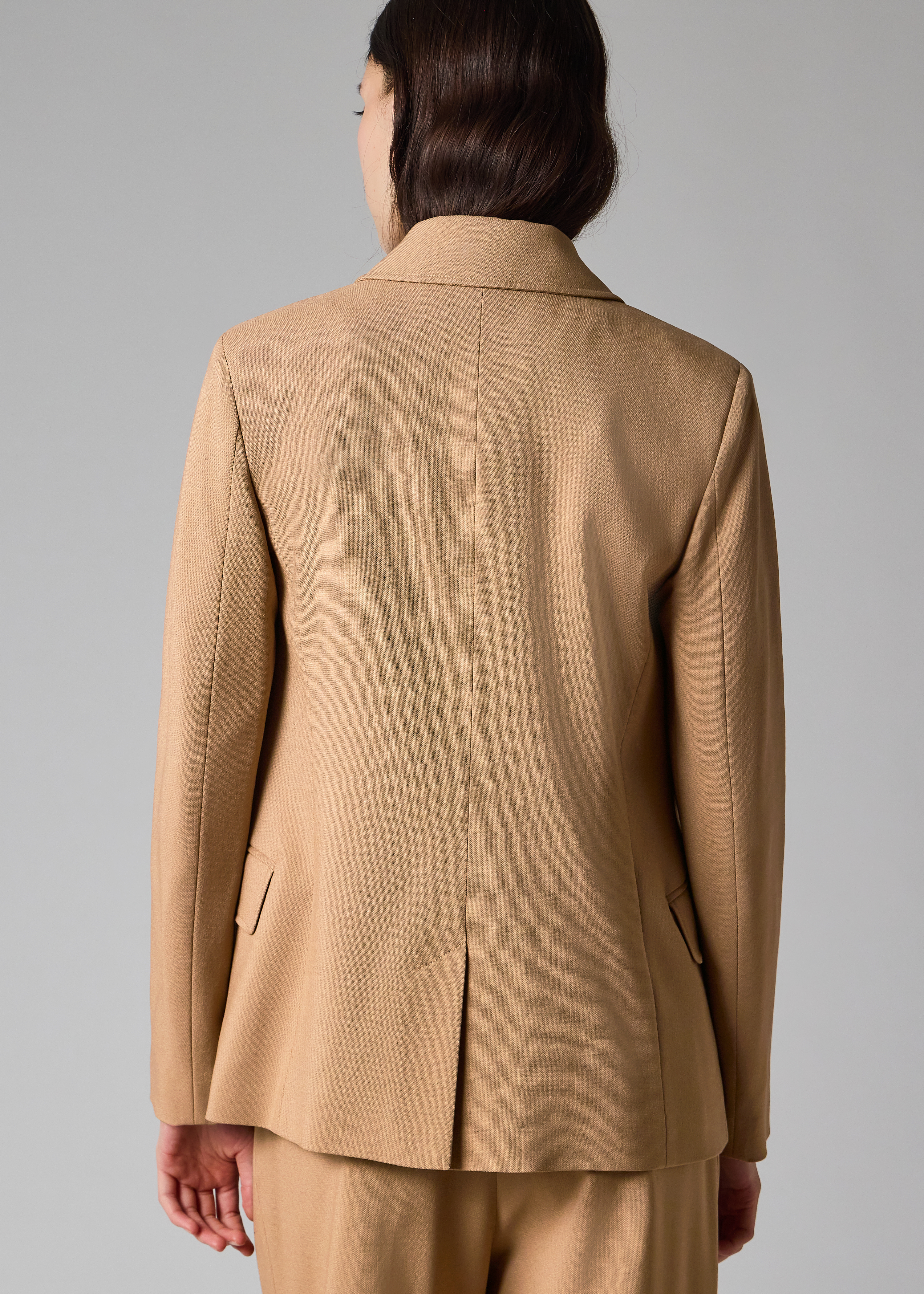 Women's Two-Ply Merino Wool Zip Up Jacket