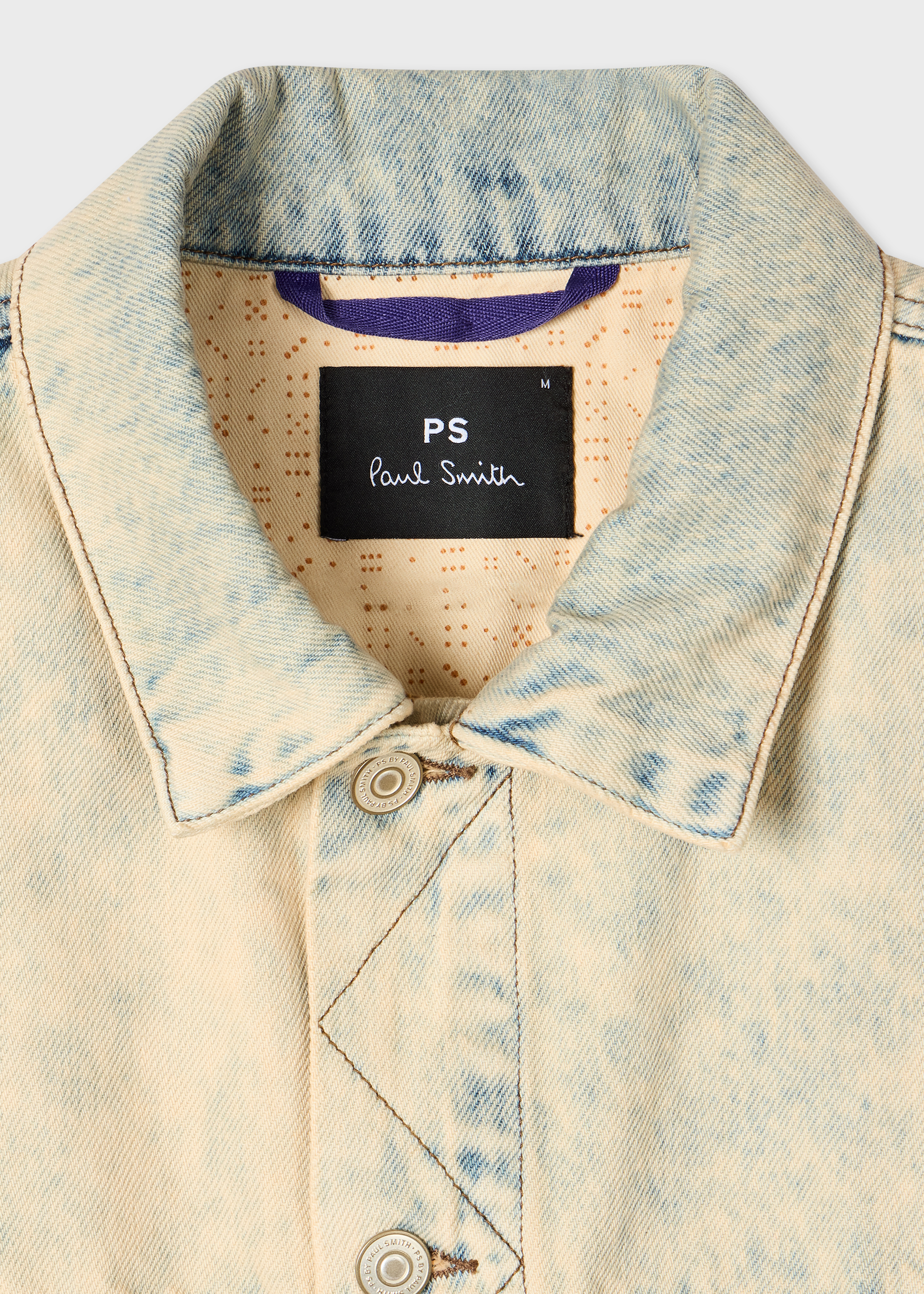 Bleach-Wash Denim Jacket