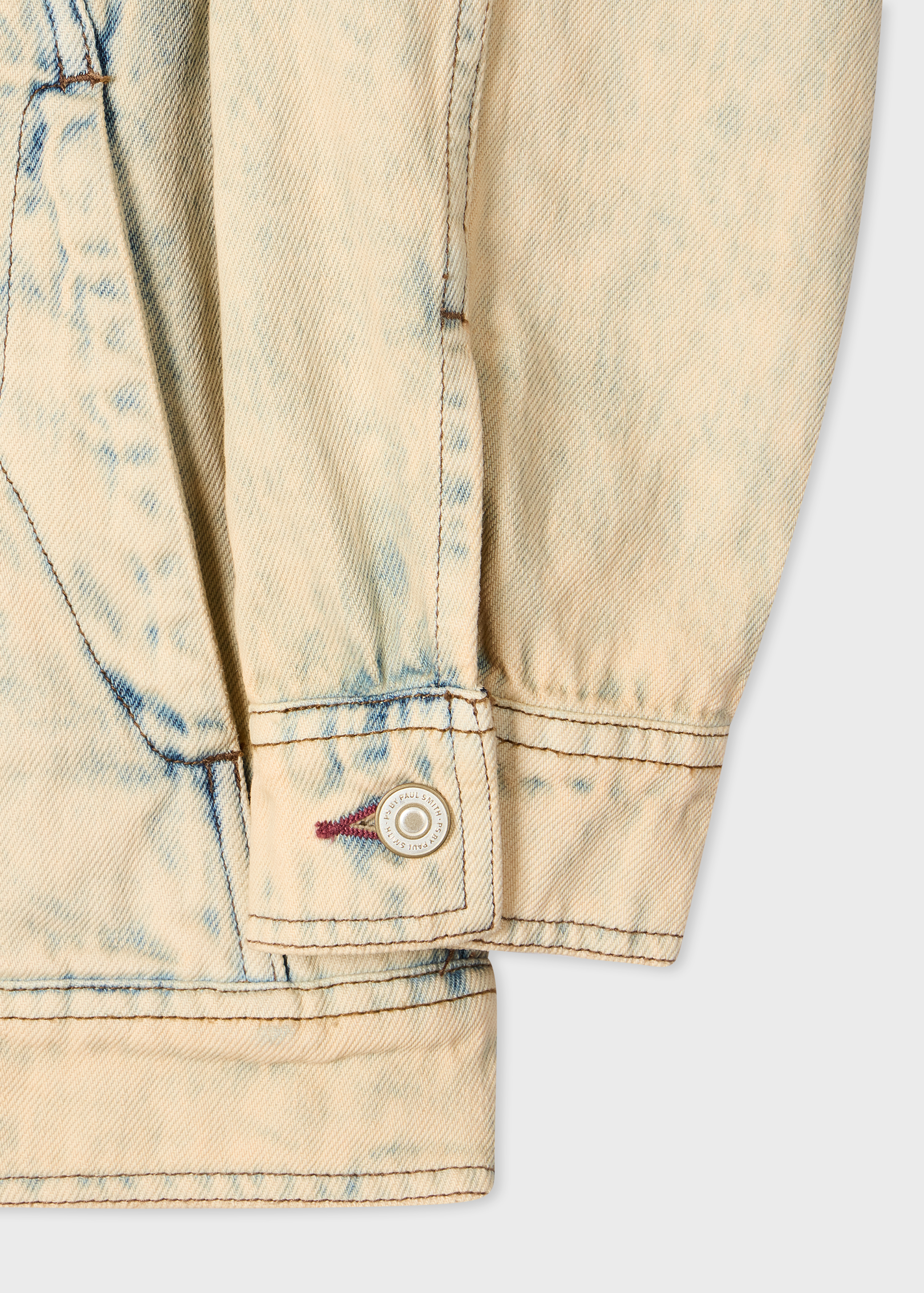 Bleach-Wash Denim Jacket