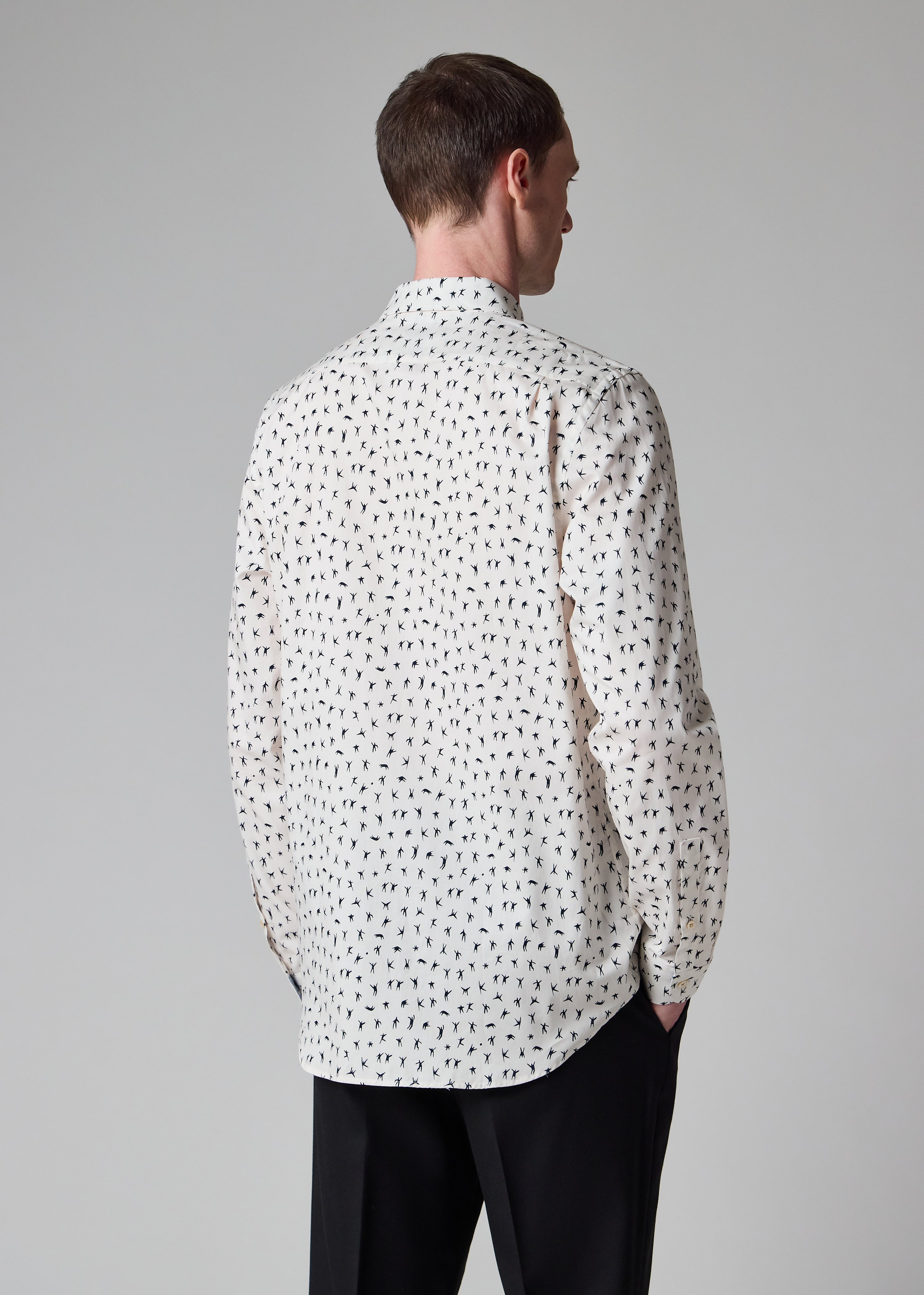 Cotton 'People' Tailored-Fit Shirt